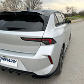 Rear Side Splitters OPEL Astra
